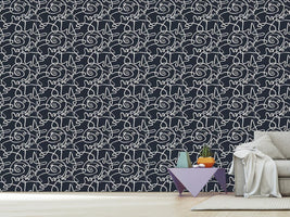 patterned-wallpaper-action-painting-blues