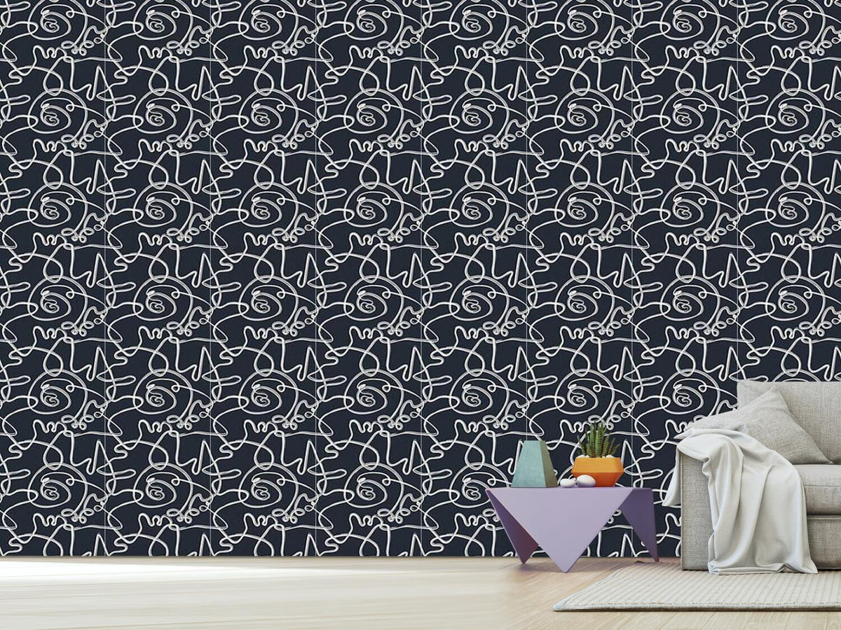 patterned-wallpaper-action-painting-blues