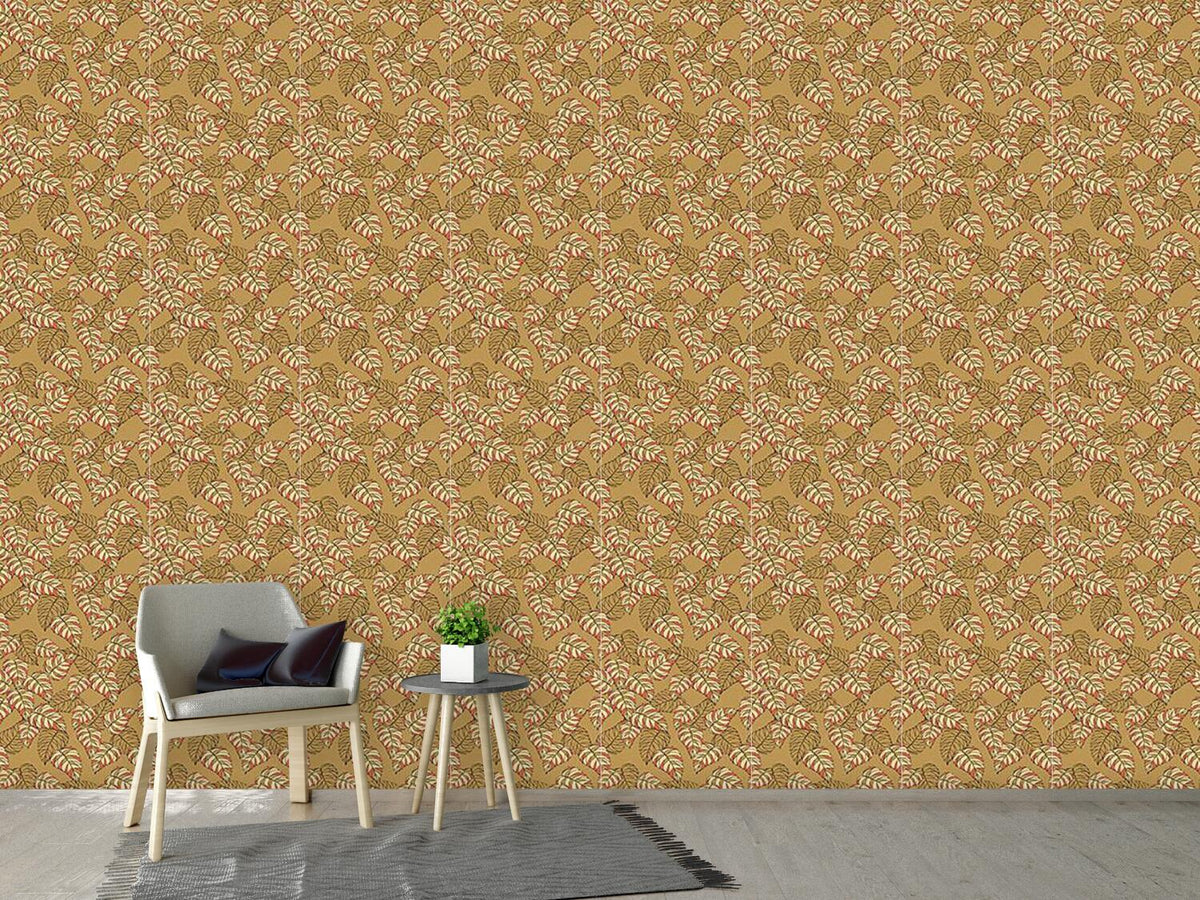 patterned-wallpaper-birch-leaf-beige