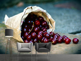 photo-wallpaper-a-bag-of-cherries