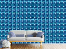 patterned-wallpaper-oceanic-glass-bowls