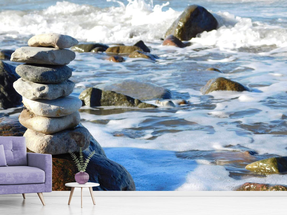 photo-wallpaper-stone-pile-at-the-sea