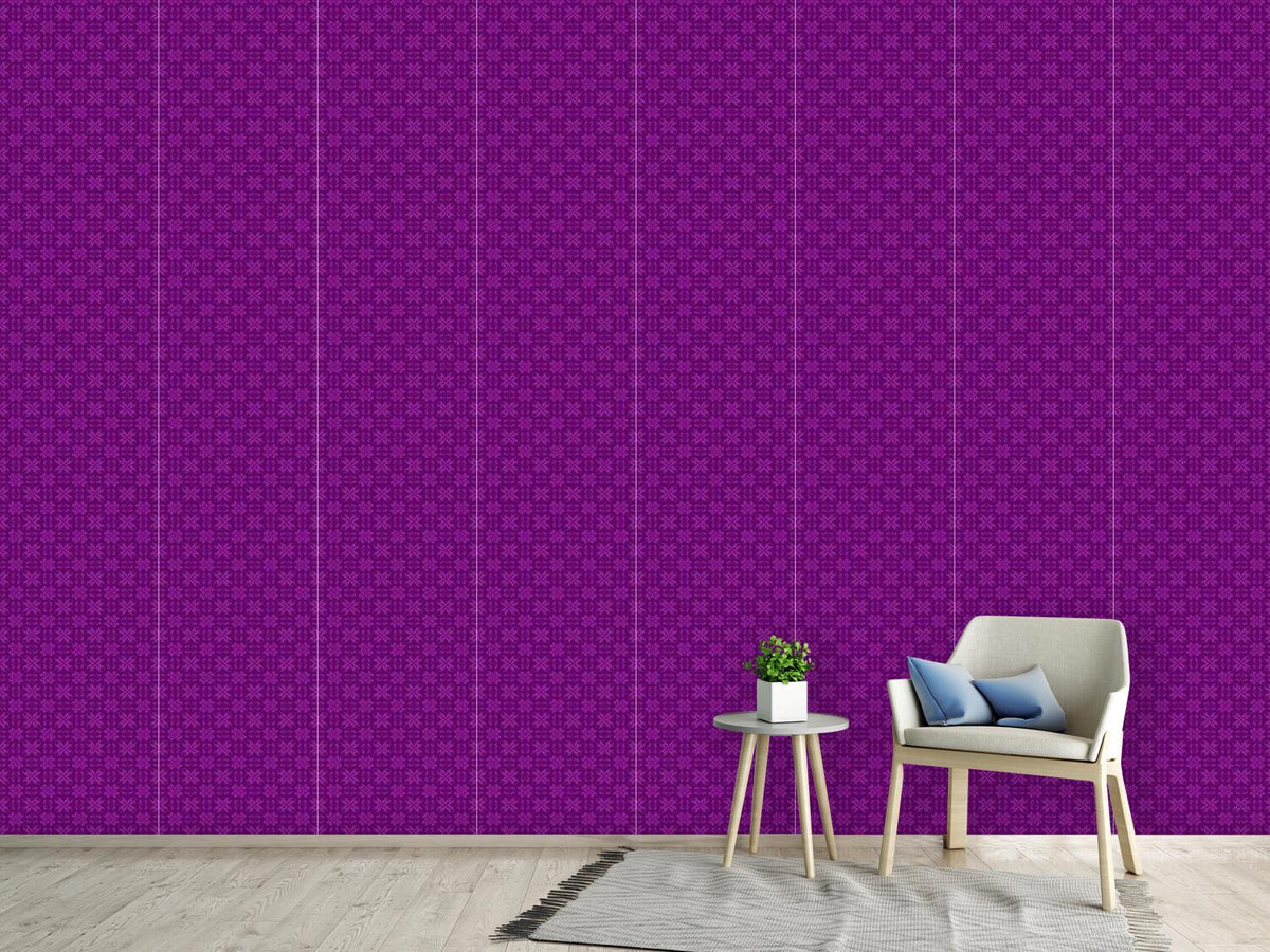 patterned-wallpaper-cross-flowers