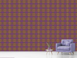 patterned-wallpaper-ethno-signs-brown