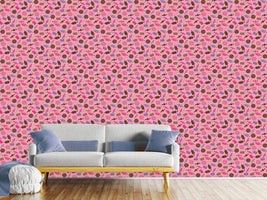 patterned-wallpaper-candy-strawberry