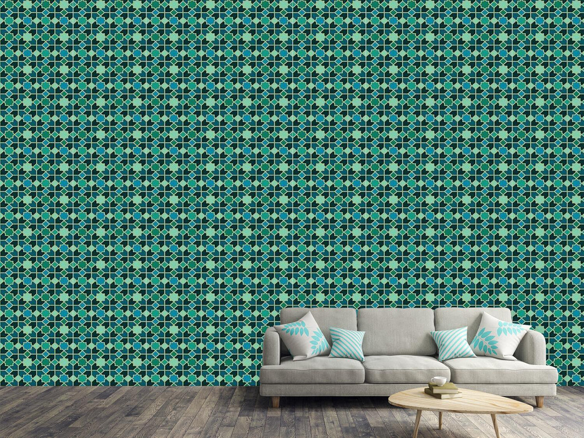 patterned-wallpaper-morocco-teal