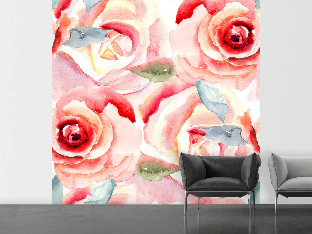 photo-wallpaper-painting-rose