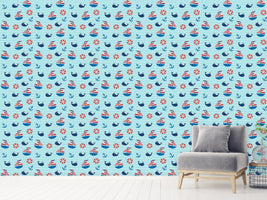 patterned-wallpaper-nautical-parade