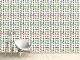 patterned-wallpaper-cartoon-owl-friends