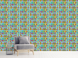 patterned-wallpaper-happy-birthday-party