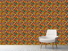 patterned-wallpaper-plastic-pieces