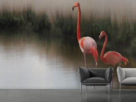 photo-wallpaper-red-flamingo-ii