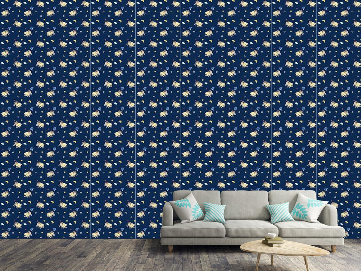 patterned-wallpaper-wondrous-sheep-dreams