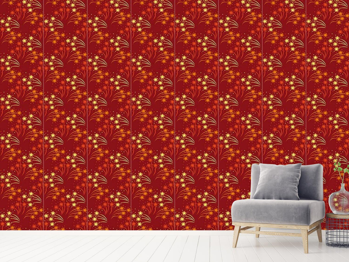 patterned-wallpaper-red-fireworks