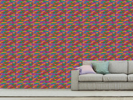 patterned-wallpaper-flip-flop