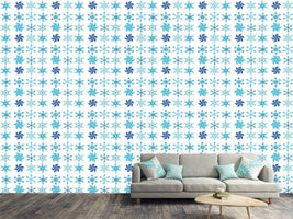 patterned-wallpaper-snowflake-collection